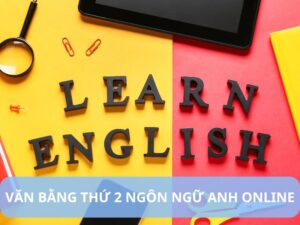 học văn bằng thứ 2 ngôn ngữ anh online