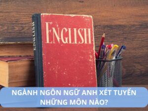 ngành ngôn ngữ anh xét tuyển những môn nào